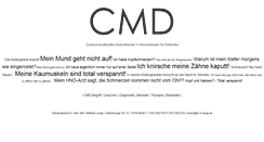 Desktop Screenshot of cmd-therapie-berlin.de