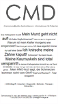 Mobile Screenshot of cmd-therapie-berlin.de
